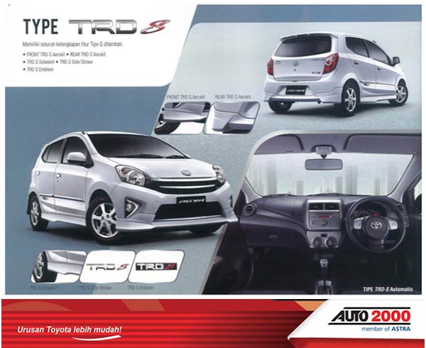 Toyota Agya 2019 TRD