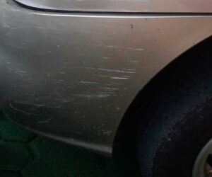 Goresan pada Mobil
