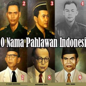 Nama Pahlawan Indonesia